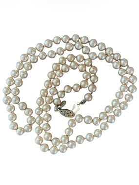Napier Pearl Necklace Vintage